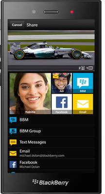 BlackBerry Z3 (Black, 8 GB) 