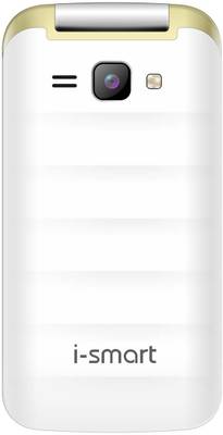i-smart IS-204 Flip (White & Gold)