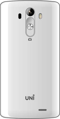 UNI N-6200 Dual SIM Mobile (White) 