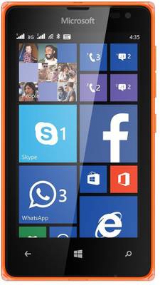 Microsoft Lumia 435 (Bright Orange, 8 GB)