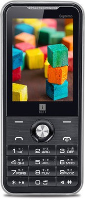 

Iball Supremo 2.4D Dual Sim - Black & Gold(Black)