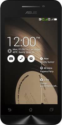 Asus Zenfone 4 (Black, 8 GB) (With Soda Lime Glass) 