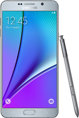 Samsung Galaxy Note 5 32GB Single Sim – Silver (Silver, 32 GB)(4 GB RAM)