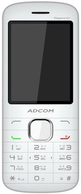 

Adcom X21 (ELEGANCE) Dual Sim Mobile- White(White)