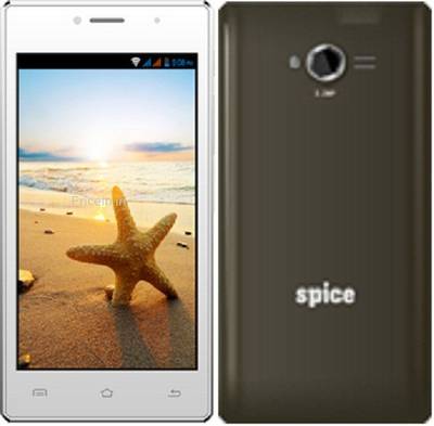 Spice Mi-439 Smartphone - Silver (Silver, 4 GB) 