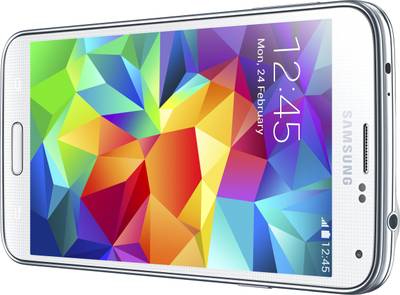 Samsung Galaxy S5 (Shimmery White, 16 GB) 