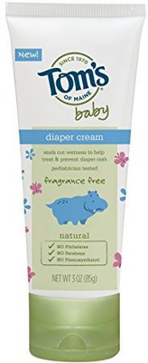 

Tom's Of Maine Natural Baby Diaper Cream, Fragrance Free(90 ml)