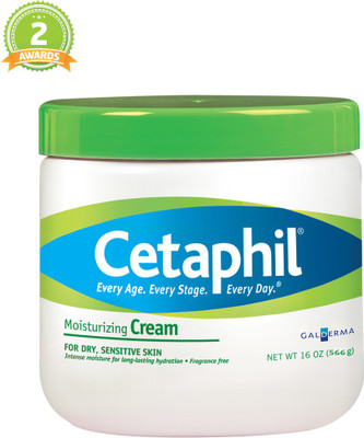 Cetaphil Moisturizing Cream Green Top (MADE IN CANADA) Imported(566 g) available at flipkart for Rs.1995