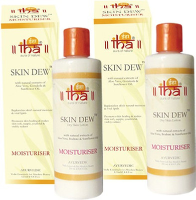 

IHA Ayurvedic Skin Dew Moisturizer - Pack of 2 - Premium Natural(250 ml)