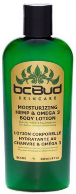 

Bc Bud Natural Hemp Skincare Body Lotion, Moisturizing & Omega 3 Lotion, 98% For Dry Skin, Itchy Skin, Paraben Free(240 ml)