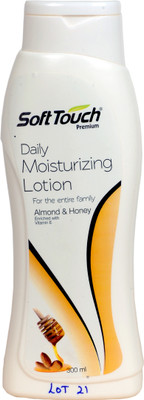 

SOFT TOUCH PREMIUN DAILY MOISTURIZING LOTION WHITENING WITH VITAMIN E(300 ml)