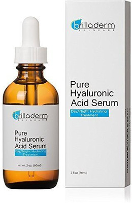 

Brilladerm Skincare Pure Hyaluronic Acid Serum Anti Aging And Wrinkle Formula - Plump Hydrate And Moisturize(60 ml)
