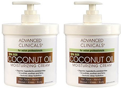 

Advanced Clinicals Coconut Cream , Pump (pack Of 2 )(454 g)