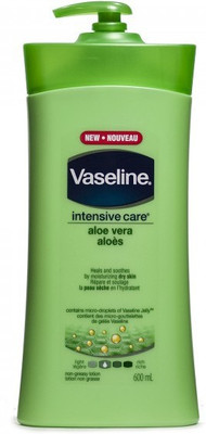 Vaseline Body Lotion Intensive Care Aloe Soothe (Imported)(600 ml)