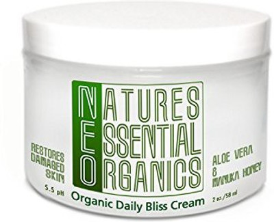 

Natures Essential Organics Organic Aloe Vera Cream - Natural Moisturizer For Dry, Sensitive Skin(58 ml)