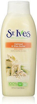 St. Ives body wash - oatmeal & shea butter - 24 oz(720 ml)