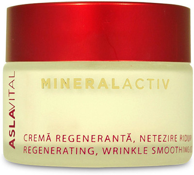 

Aslavital Mineralactiv Regenerating Wrinkle Smoothing Cream Night Care (with Clay And Goji Berry Organic Extract)(200 g)