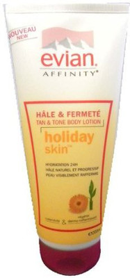 

evian affinity holiday skin tan and tone body lotion(201 ml)