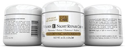 

Vital Care Vitamin E Night Repair Creme, Age Defying Antioxidants (2 Pack)(120 ml)