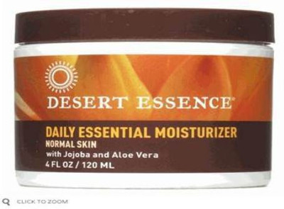 

Desert Essence Facial Moisturizer, Daily Essential, With Jojoba Oil & Aloe Vera, -s (Pack of 3)(120 ml)