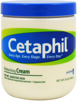 

Cetaphil Fragrance Free Moisturizing Cream For Dry Sensitive Skin(566 g)
