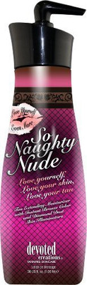 

Devoted Creations 2012 Devoted Creations So Naughty Nude Tan Extending Moisturizer(1080 ml)