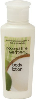 

Bath & Body Works Coconut Lime Verbena Body Lotion. Lot of 30 each Bottles. Total of 22.5(22.5 ml)