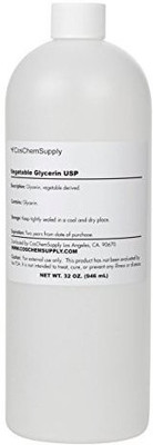 

Coschemsupply Vegetable Glycerin 99.7% Usp/fcc/ep Kosher(946 ml)