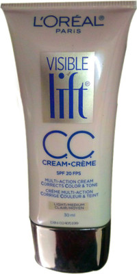 

L'Oreal Visible Lift CC Cream, Light/Medium(30 ml)