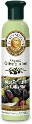 

Venus Secrets Organic Aloe Skin Care Body Lotion Organic Olive & Aloe Vera(295 g)