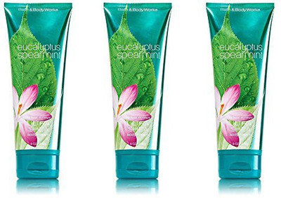 

Bath & Body Works Eucalyptu Spearmint Ultra Shea 24 Hour Moisture Cream (3 Pack) , Each(226 g)