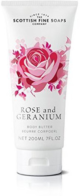 

Scottish Fine Soaps Rose And Geranium Body Butter(200 ml)