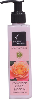 

Natural Bath & Body Moroccan Rose Argan Oil After Bath Milk(200 ml)