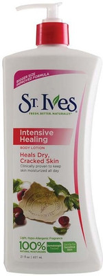 

St. Ives Intensive Healing Cranberry Seed and Grape seed Oil Body Lotion(621 ml)