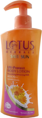 

Lotus Safe Sun Body Lotion Calendula Extracts(250 ml)
