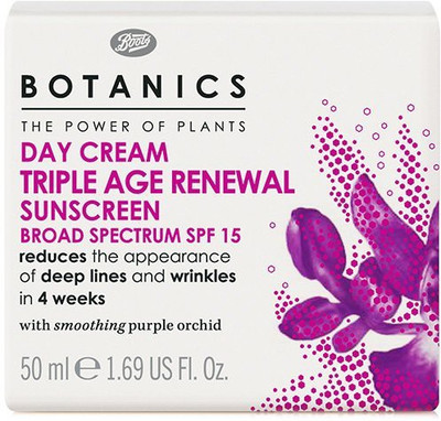 

Boots Botanics Triple Age Renewal Day Cream Spf15(50.7 ml)