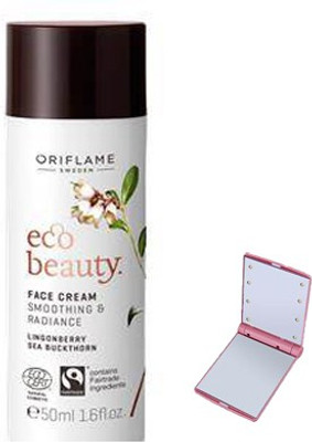

Oriflame Sweden ECOBEAUTY FACE CREAM WITH SMART POCKET MIRROR(50 ml)