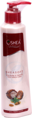 

Oshea Herbals Sheasoft Shea Butter and vitamin -E Hand and Body Lotion(200 ml)