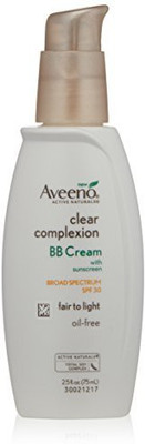 

Aveeno Facial Moisturizers Clear Complexion Bb Cream Fair To Light(75 ml)
