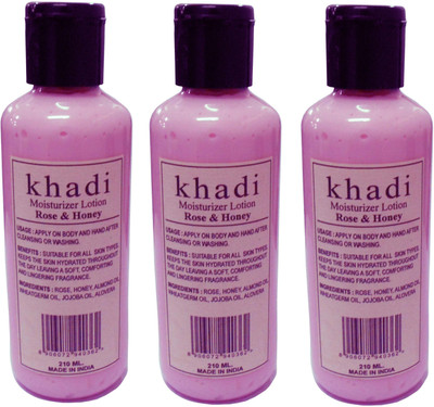 

Khadi Herbal Moisturizer Lotion Rose & Honey(630 ml)