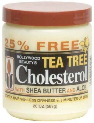 

Hollywood Beauty Tea Tree CholesterolWith Shea Butter and Aloe(600 ml)