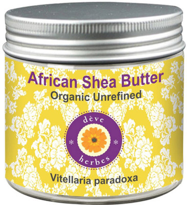 

Deve Herbes Organic African Shea Butter - Unrefined (Vitellaria paradoxa) 100gm(100 g)
