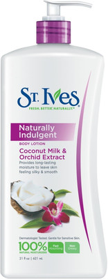 

St. Ives Naturally Indugent Body Lotion, Coconut Milk and Orchid Extract(621 ml)
