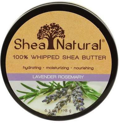 

Shea Natural Whipped Shea Butter, Lavender Rosemary(189 ml)