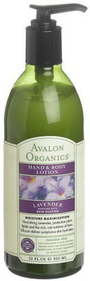 

Avalon Organics Lavender Hand and Body Lotion, - Bottle (Pack of 2)(360 ml)