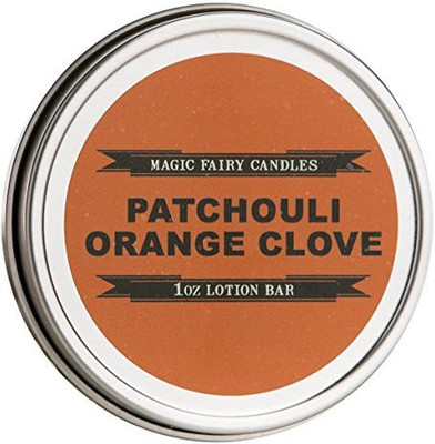 

Magic Fairy Candles Patchouli Orange Clove Lotion Bar All Natural Hand Crafted(28.34 g)
