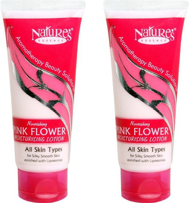 

Nature's Pink Flower Moisturising Lotion Pack of 2(100 ml)