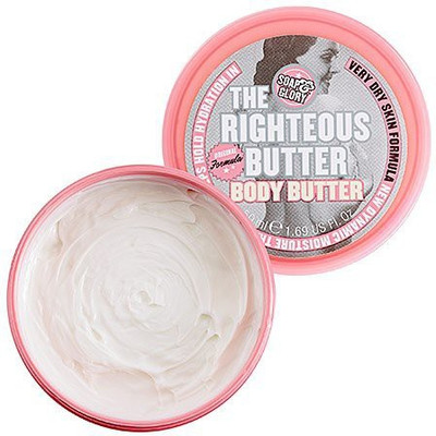 

Soap & Glory The Righteous Butter Body Butter, Very Dry Skin Formula, (DLX Travel Size) NEW!(50.7 ml)