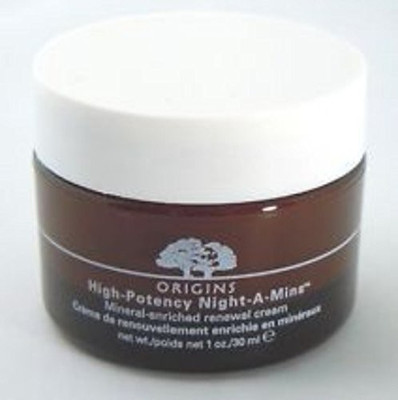 

Origins High-Potency Night-A-Mins Mineral-enriched renewal cream / 30 ml - Deluxe Travel Size - No Box(30 ml)