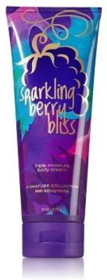 

Bath & Body Works Signature Collection Triple Moisture Cream Sparkling Berry Bliss(236 ml)